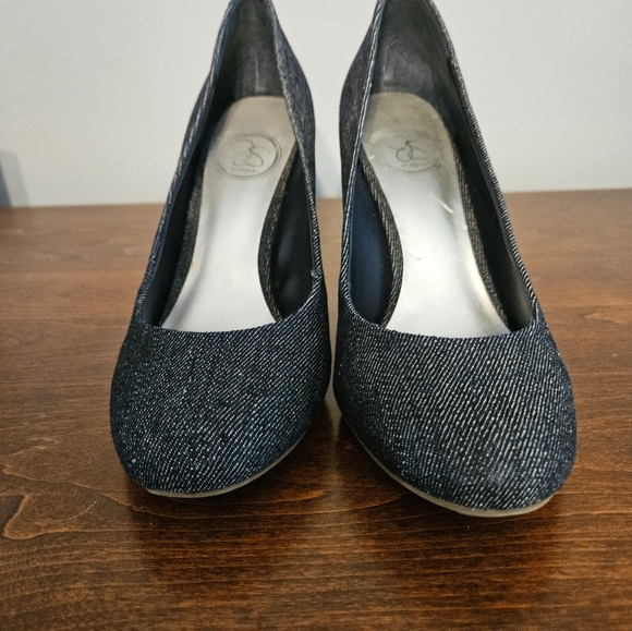 Jessica Simpson denim pumps Oscar - Picture 7 of 9